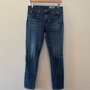 AG Adriano Goldschmied Dark Blue Skinny Jeans